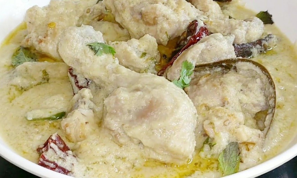 White Korma Recipe and Origin of Korma