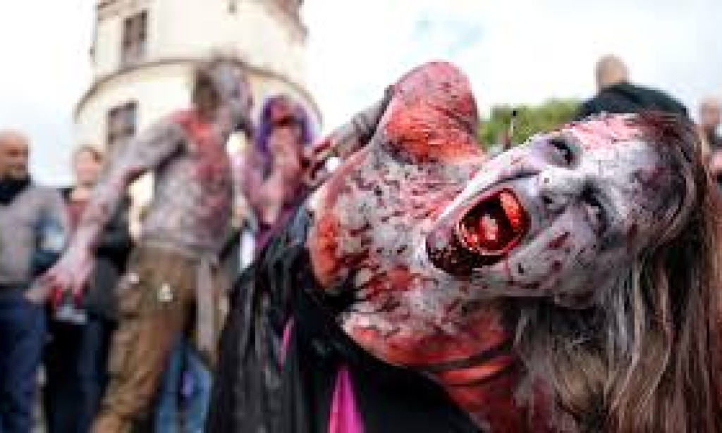 A quiet night in Maplewood turns into a nightmare when nurse Jenny Carter notices eerie figures emerging from the fog. Realizing they are undead, she locks herself inside the clinic as zombi