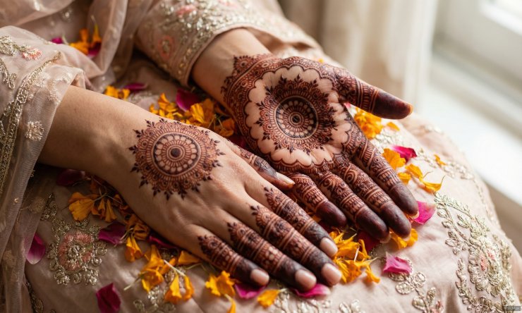 Mehndi Design Tikki 2026: Beautiful Round & Mandala Patterns for Palms