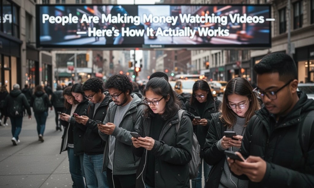 How People Make Money Watching Videos Online Today