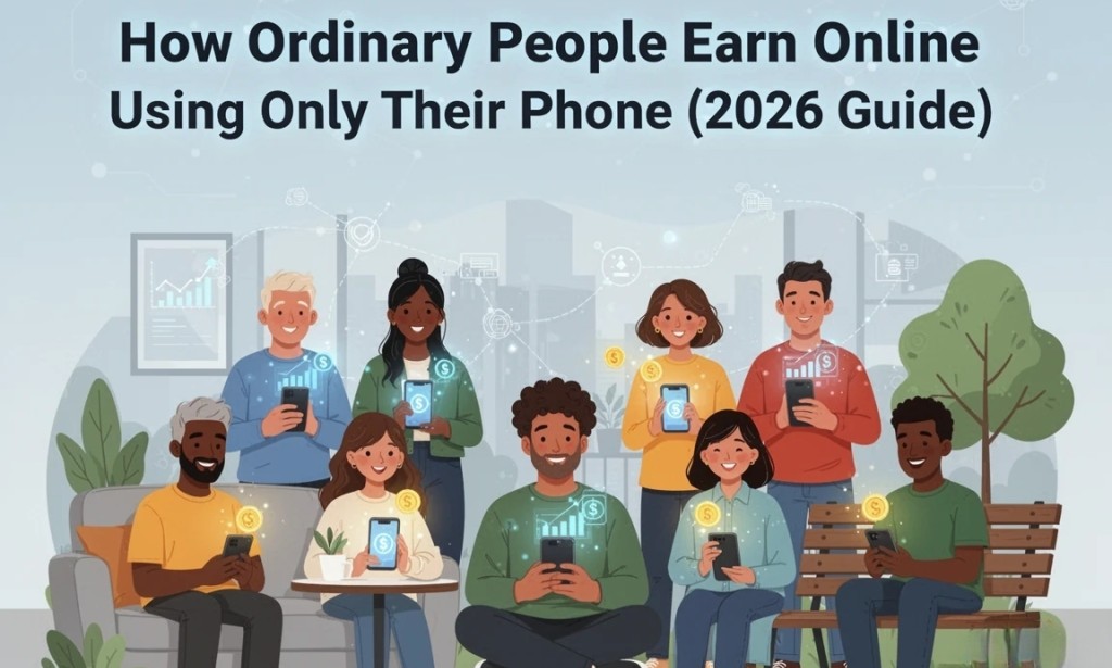 How People Earn Money Online Using Only a Phone (2026)