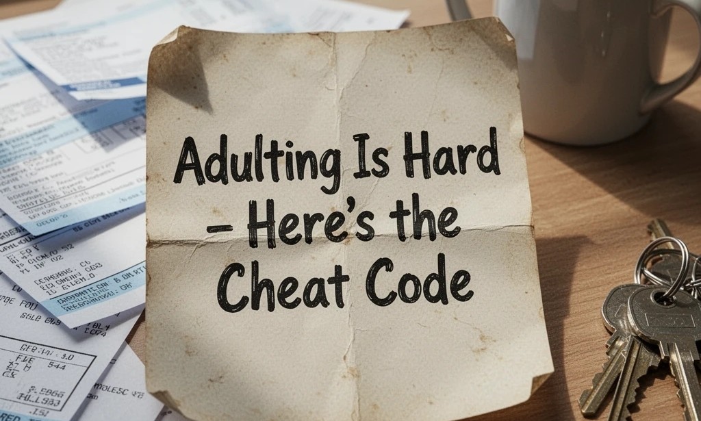 Adulting Is Hard – Here’s the Ultimate Cheat Code Guide