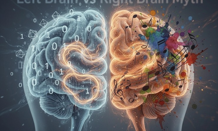 Your Brain Has Two Personalities: Left-Right Brain Myth