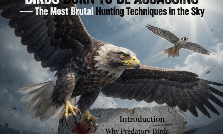 Birds Born to Be Assassins: The Sky’s Brutal Hunters Exposed