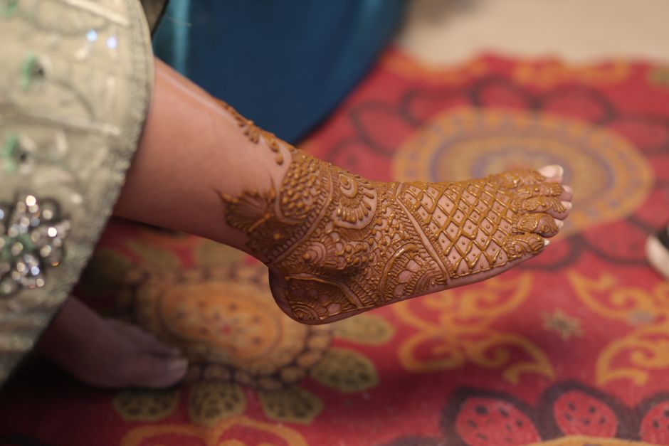 Popular Foot Mehndi Styles