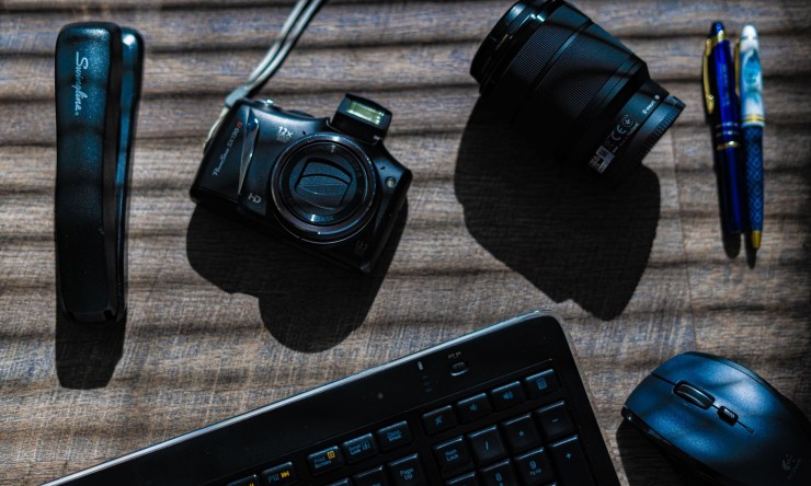 Compact Action Camera Featuring