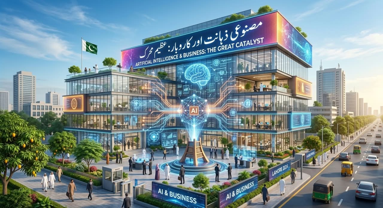 AI in Business Concept Artificial Intelligence and Business The Great Catalyst
