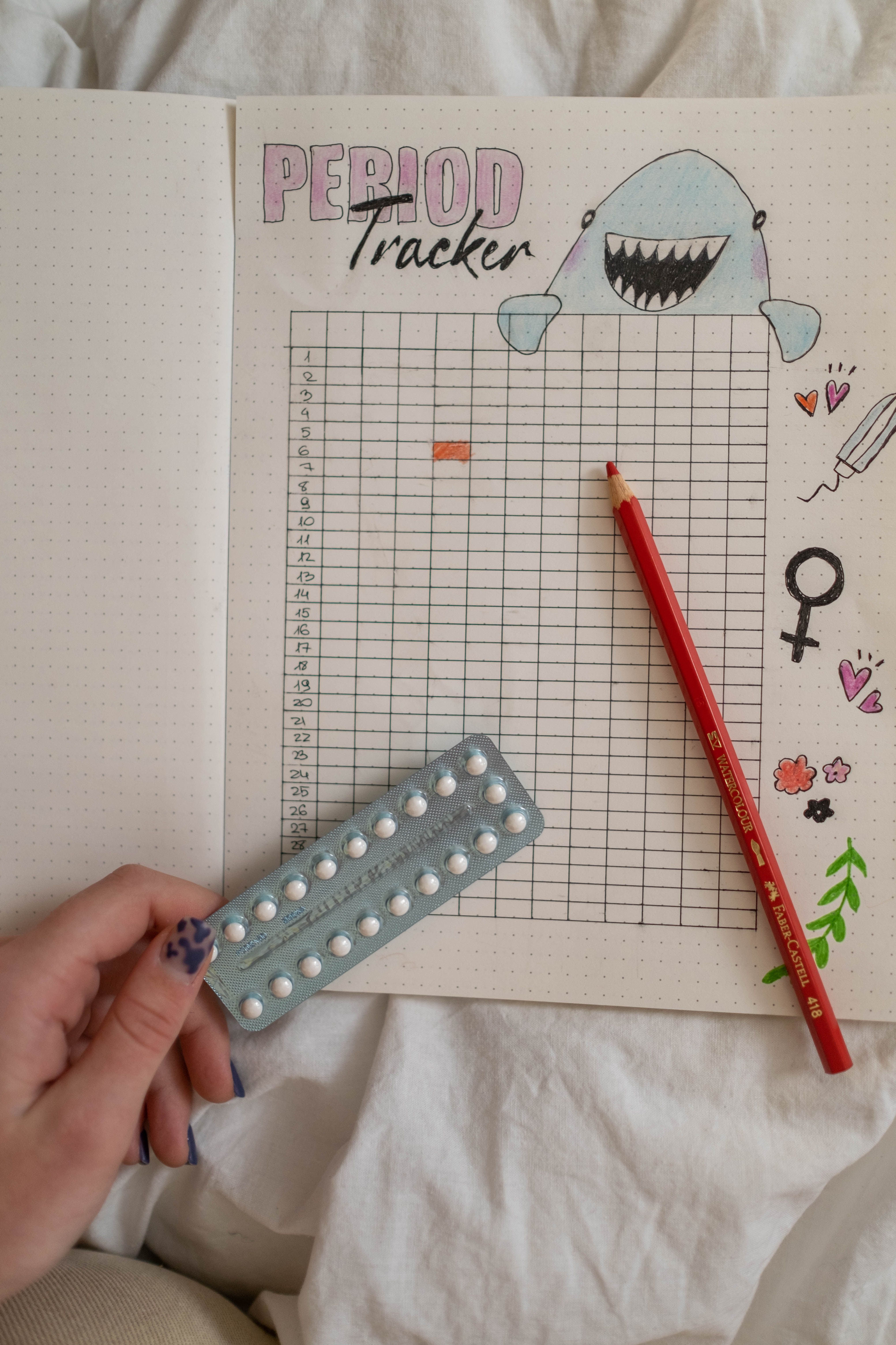 Understanding Women's Menstrual Health A visual representation of menstrual health awareness and birth control options for women.