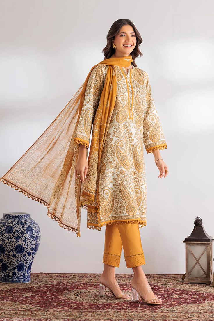 Bonanza Cambric Suit – Elegant Pakistani Traditional & Everyday Wear