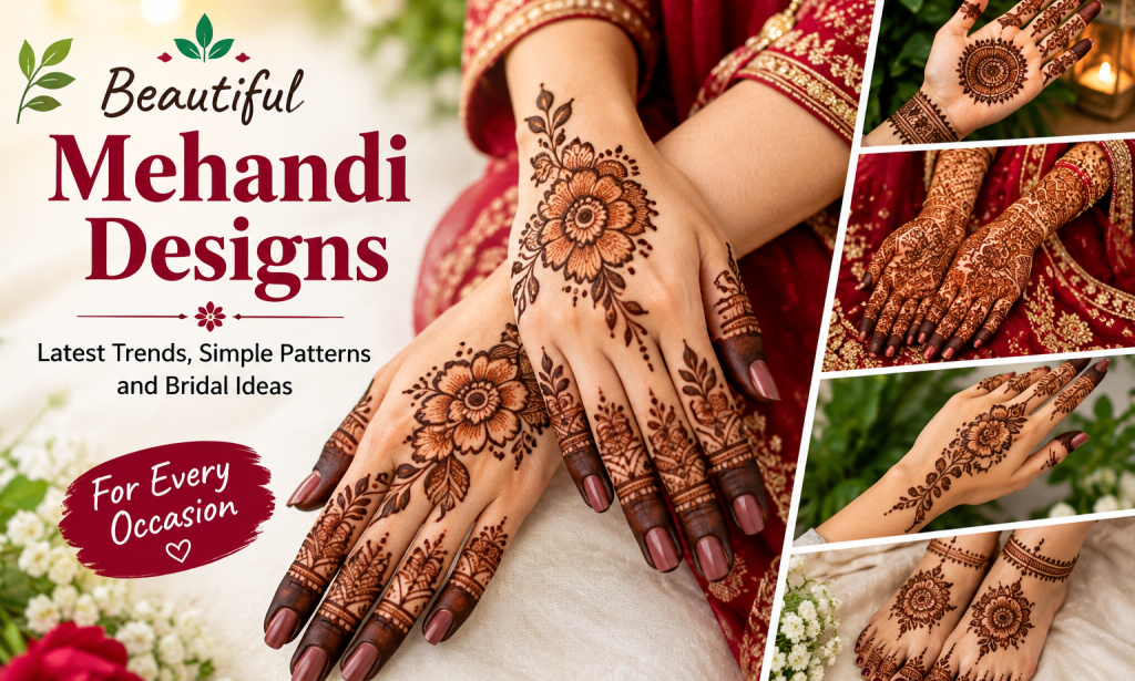 Beautiful Mehandi Design 2026!