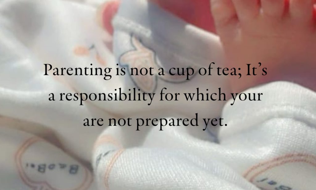 Parenting starts before birth; Healthy parents mean healthy child