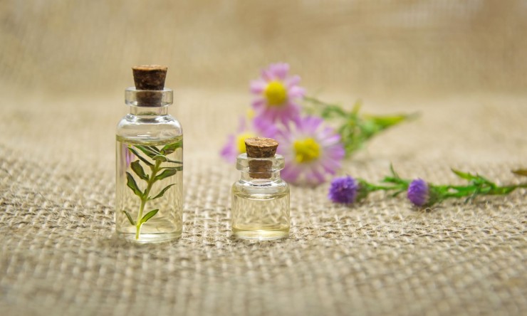 Essential oils for headache.