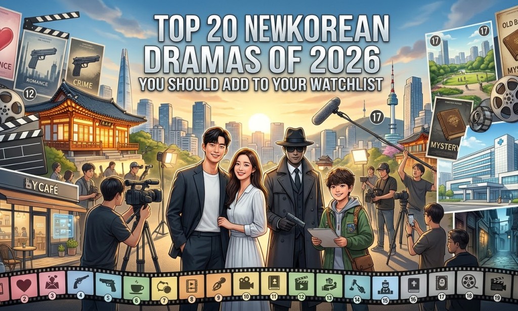 Top 20 new Korean dramas of 2026!