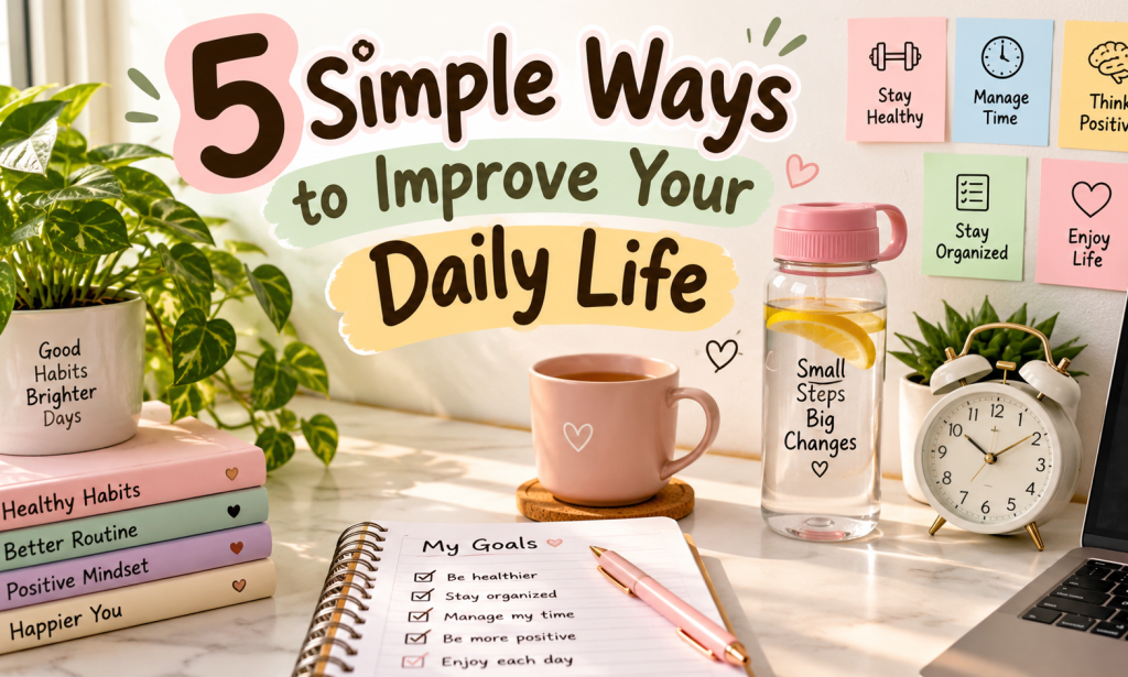 5 Simple Ways to Improve Your Daily Life