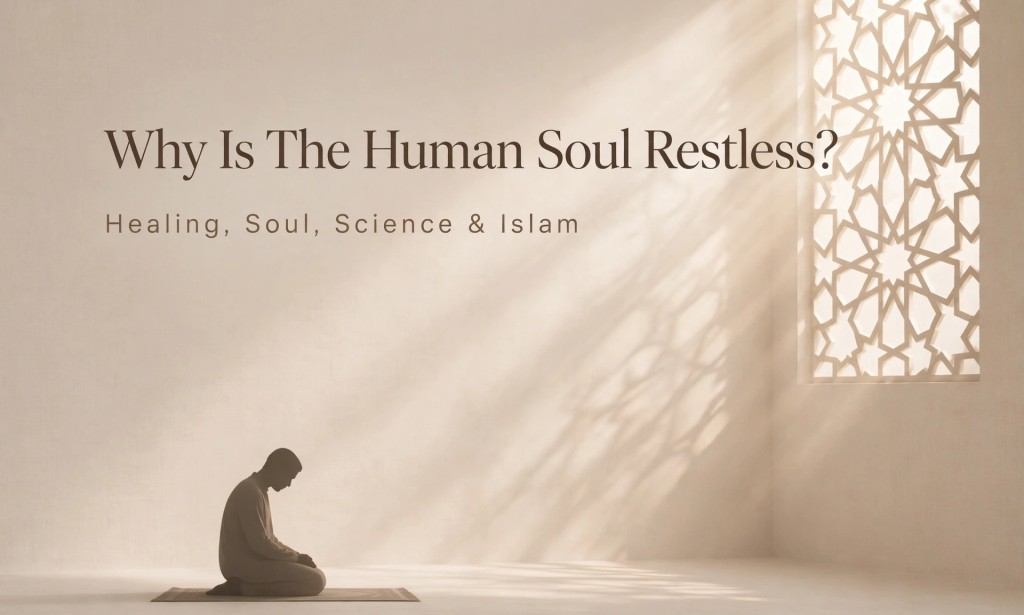 Why the human soul so restless?