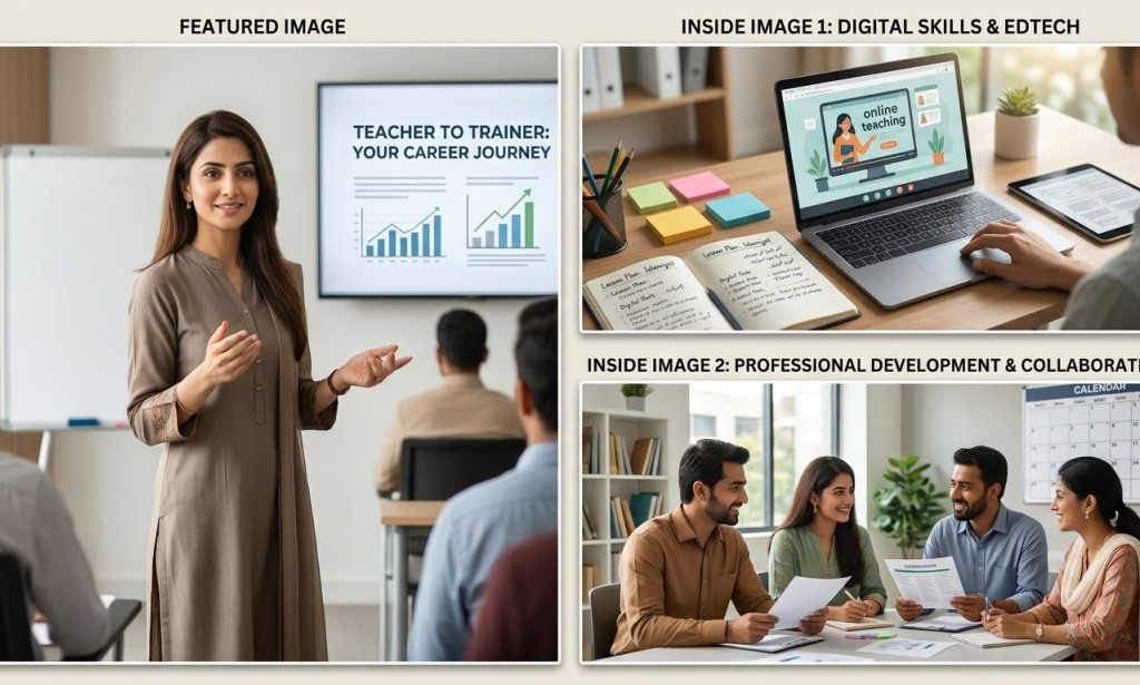 The Journey from Teacher to Professional Trainer in Pakistan.