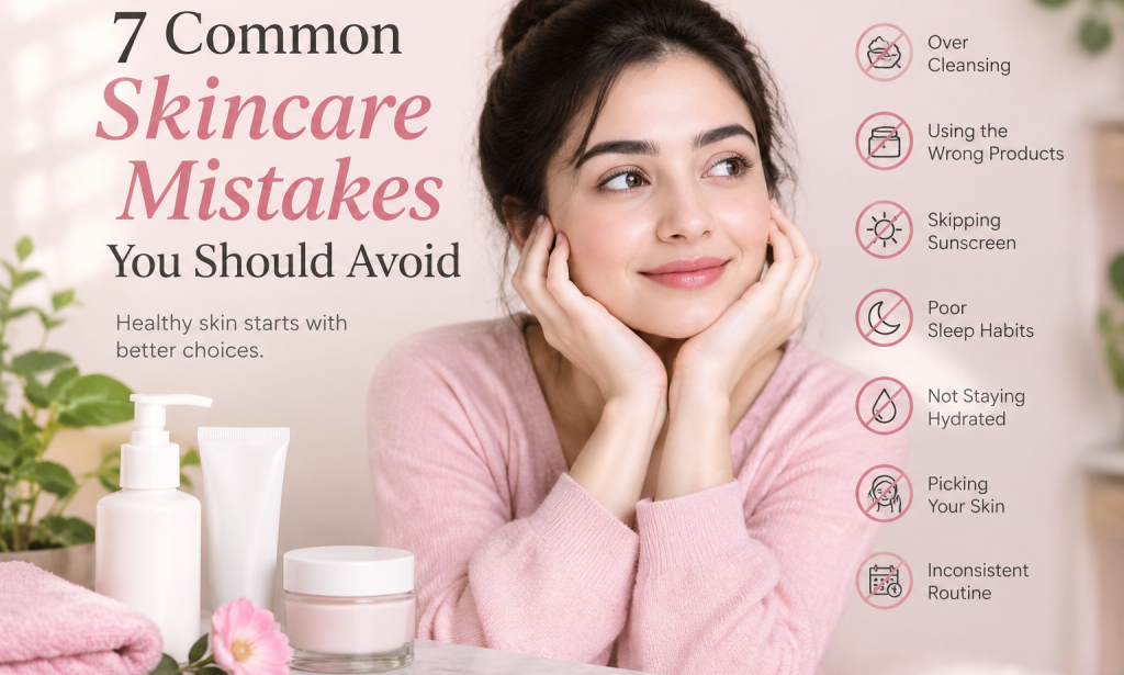 7 Common Skincare Mistakes You Should Avoid